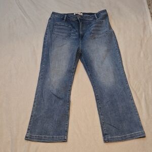 Risen Jeans Stylish Blue Boot Cut Jeans for Women